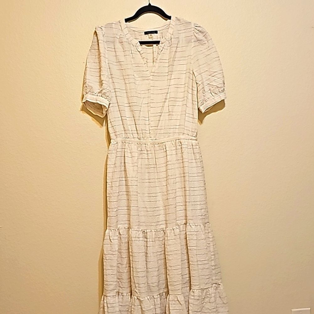 - Tommy Hilfiger multi colored midi tiered dress size 12